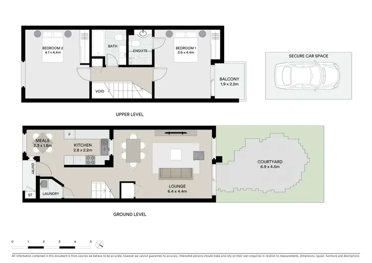 Floorplan of Homely townhouse listing, 54/2-12 Busaco Road, Marsfield NSW 2122