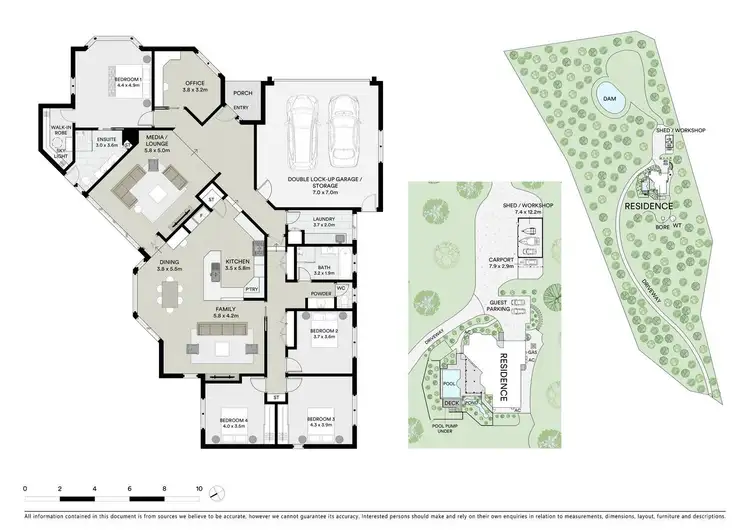 Floorplan of Homely house listing, 64 Lucida Place, Ilkley QLD 4554