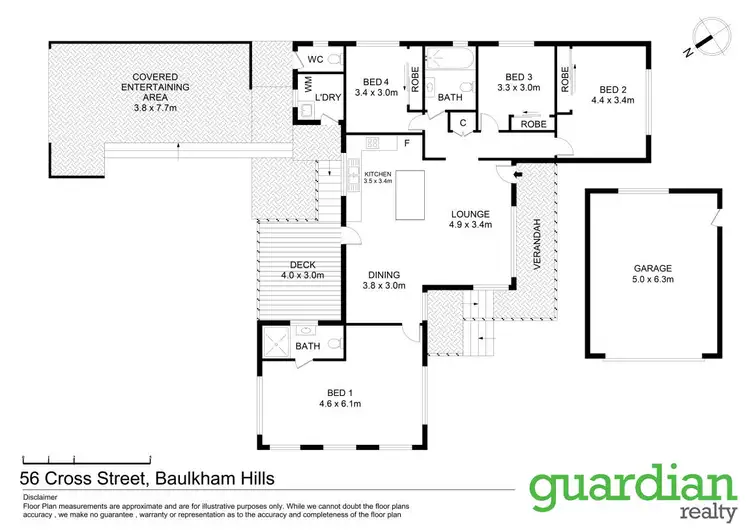 Floorplan of Homely house listing, 56 Cross Street, Baulkham Hills NSW 2153
