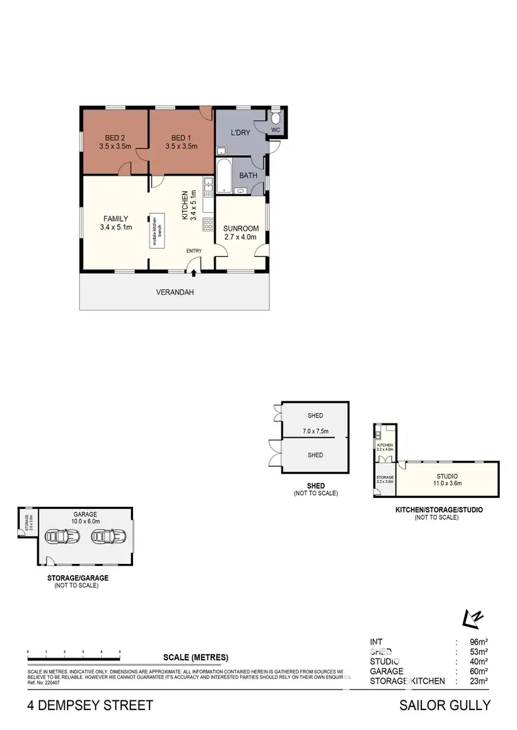 Floorplan of Homely house listing, 4 Dempsey Street, Sailors Gully VIC 3556