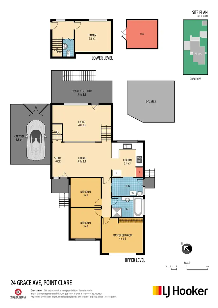 Floorplan of Homely house listing, 24 Grace Avenue, Point Clare NSW 2250