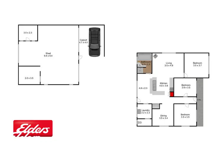 Floorplan of Homely house listing, 66 Turnbull Street, Alberton VIC 3971