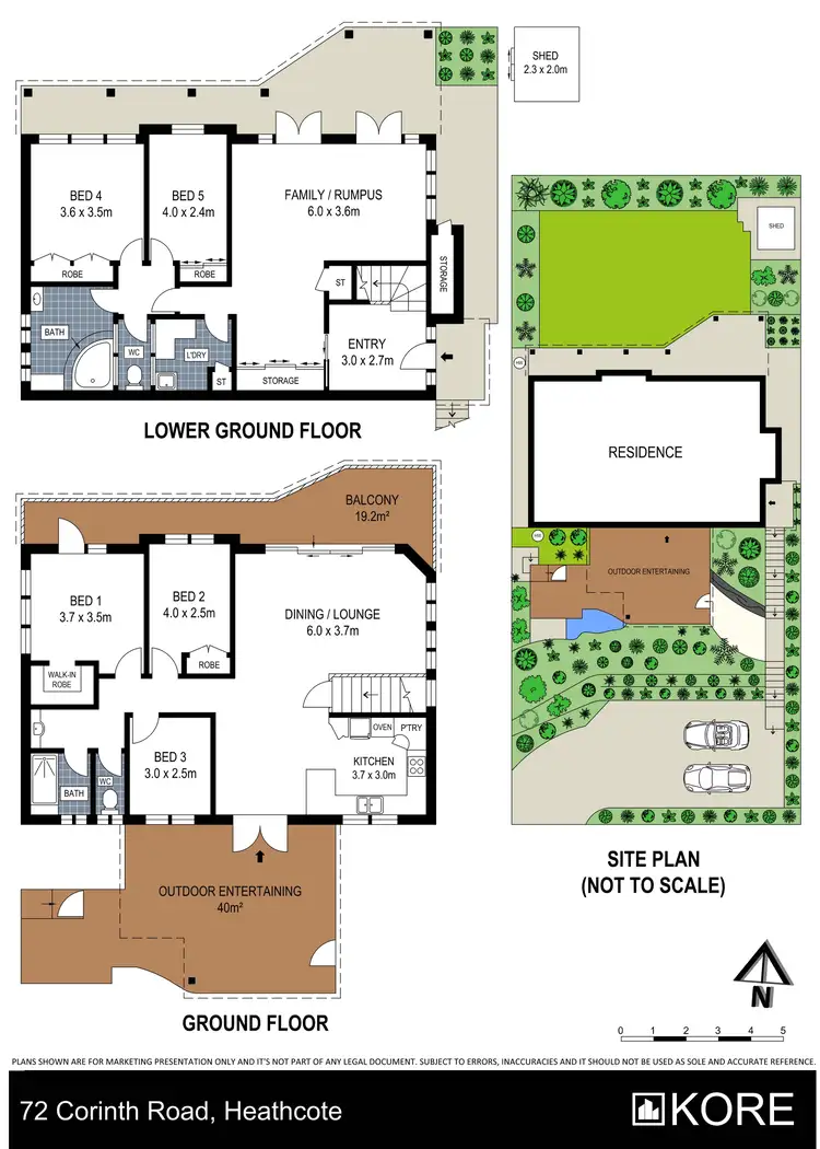 Floorplan of Homely house listing, 72 Corinth Road, Heathcote NSW 2233