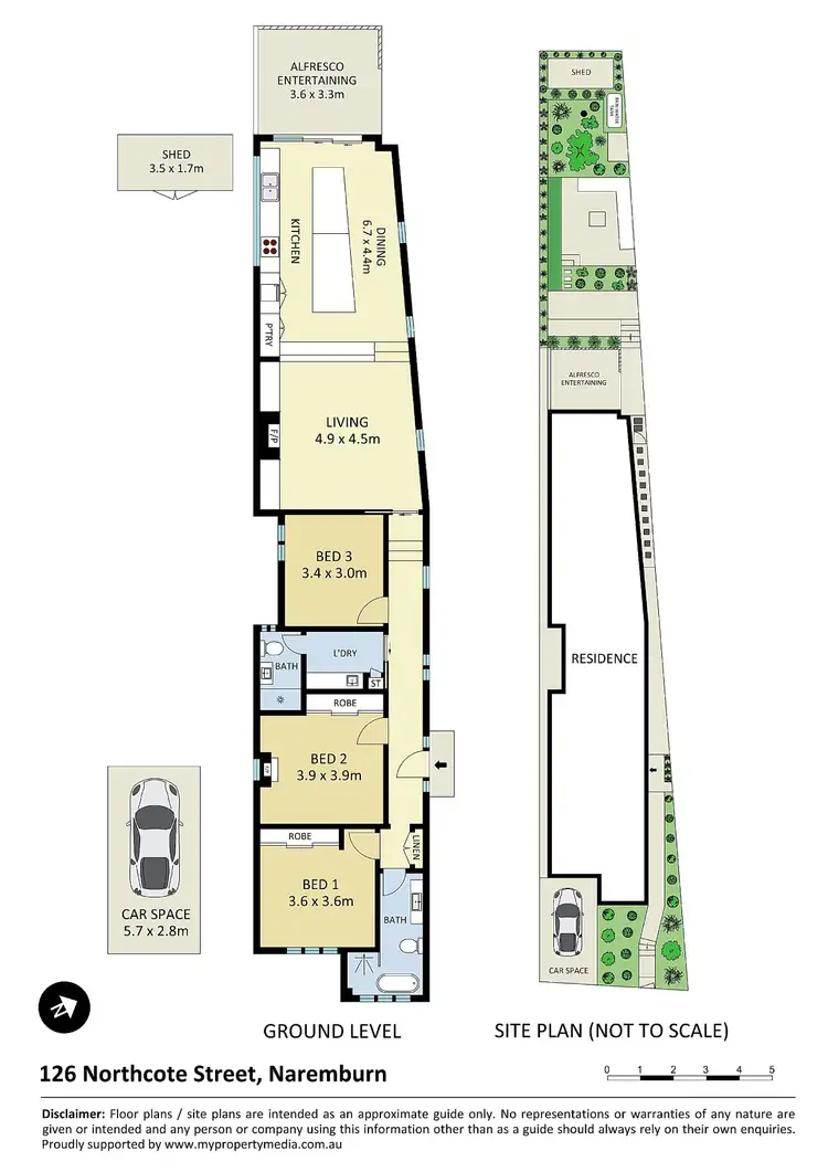 Floorplan of Homely house listing, 126 Northcote Street, Naremburn NSW 2065