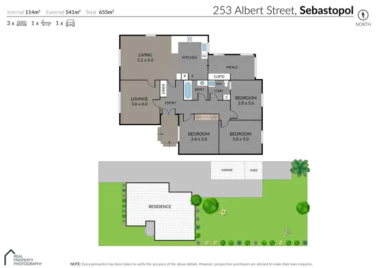 Floorplan of Homely house listing, 253 Albert Street, Sebastopol VIC 3356