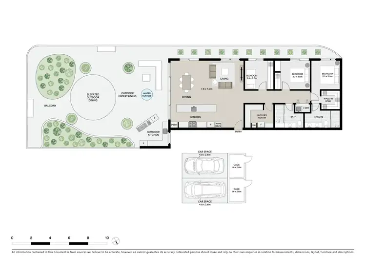 Floorplan of Homely apartment listing, 903/18 Malone Street, Geelong VIC 3220