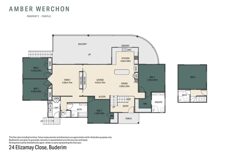 Floorplan of Homely house listing, 24 Elizamay Close, Buderim QLD 4556