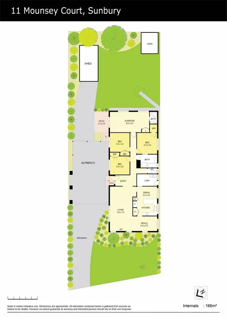 Floorplan of Homely house listing, 11 Mounsey Court, Sunbury VIC 3429