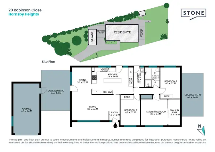 Floorplan of Homely house listing, 20 Robinson Close, Hornsby Heights NSW 2077
