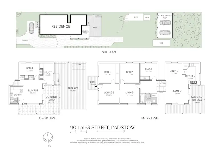 Floorplan of Homely house listing, 90 Lang Street, Padstow NSW 2211
