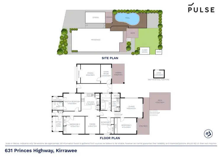 Floorplan of Homely house listing, 631 Princes Highway, Kirrawee NSW 2232