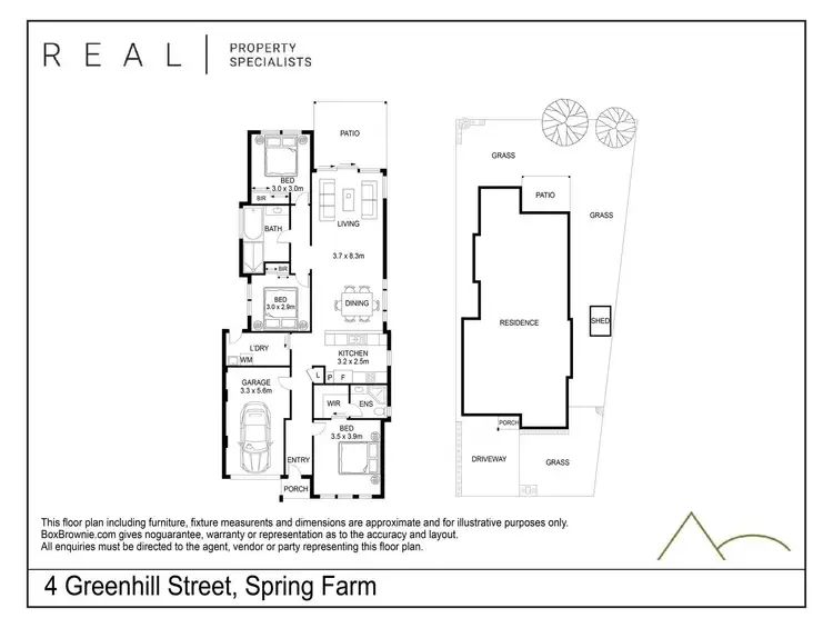 Floorplan of Homely house listing, 4 Greenhill Street, Spring Farm NSW 2570