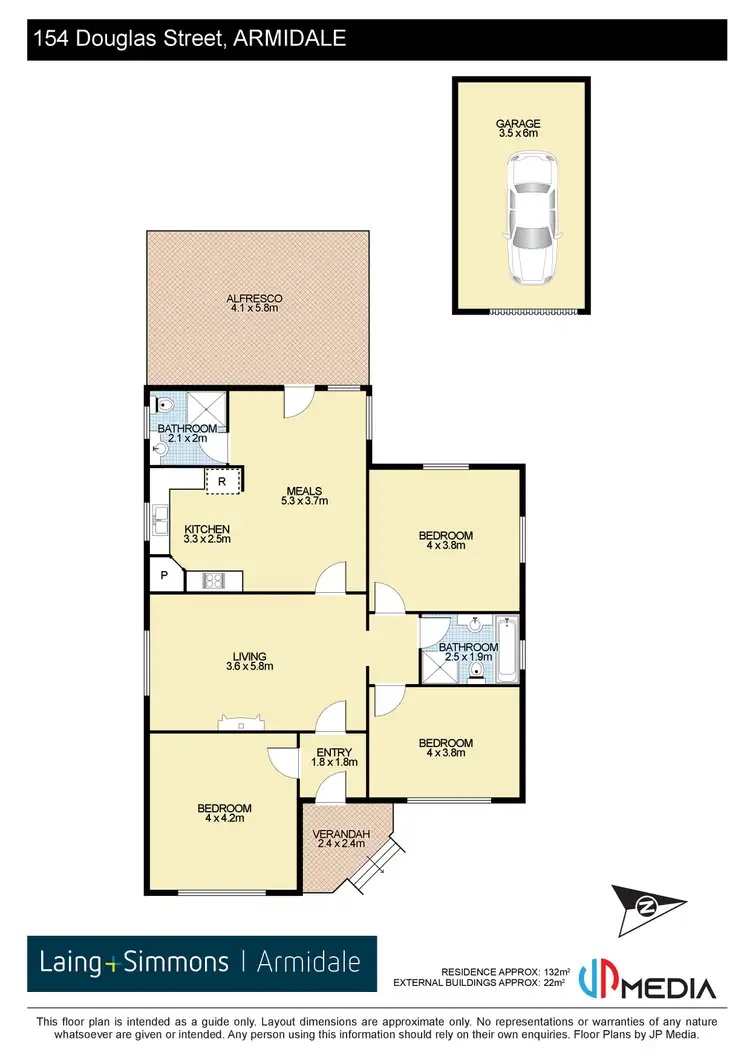 Floorplan of Homely house listing, 154 Douglas Street, Armidale NSW 2350