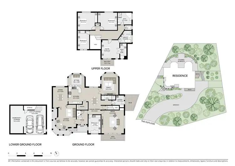 Floorplan of Homely house listing, 45 The Outlook, Hornsby Heights NSW 2077