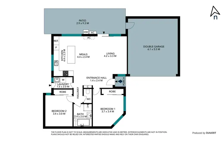 Floorplan of Homely unit listing, 4A Brian Street, Fawkner VIC 3060