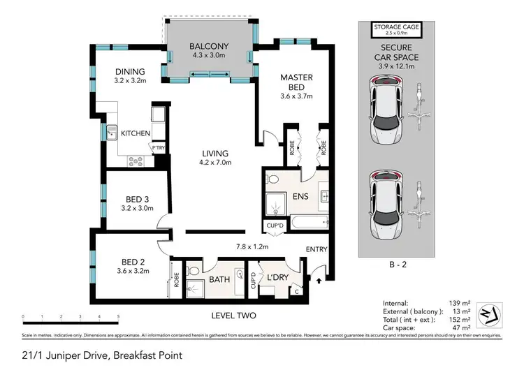 Floorplan of Homely apartment listing, 21/1 Juniper Drive, Breakfast Point NSW 2137