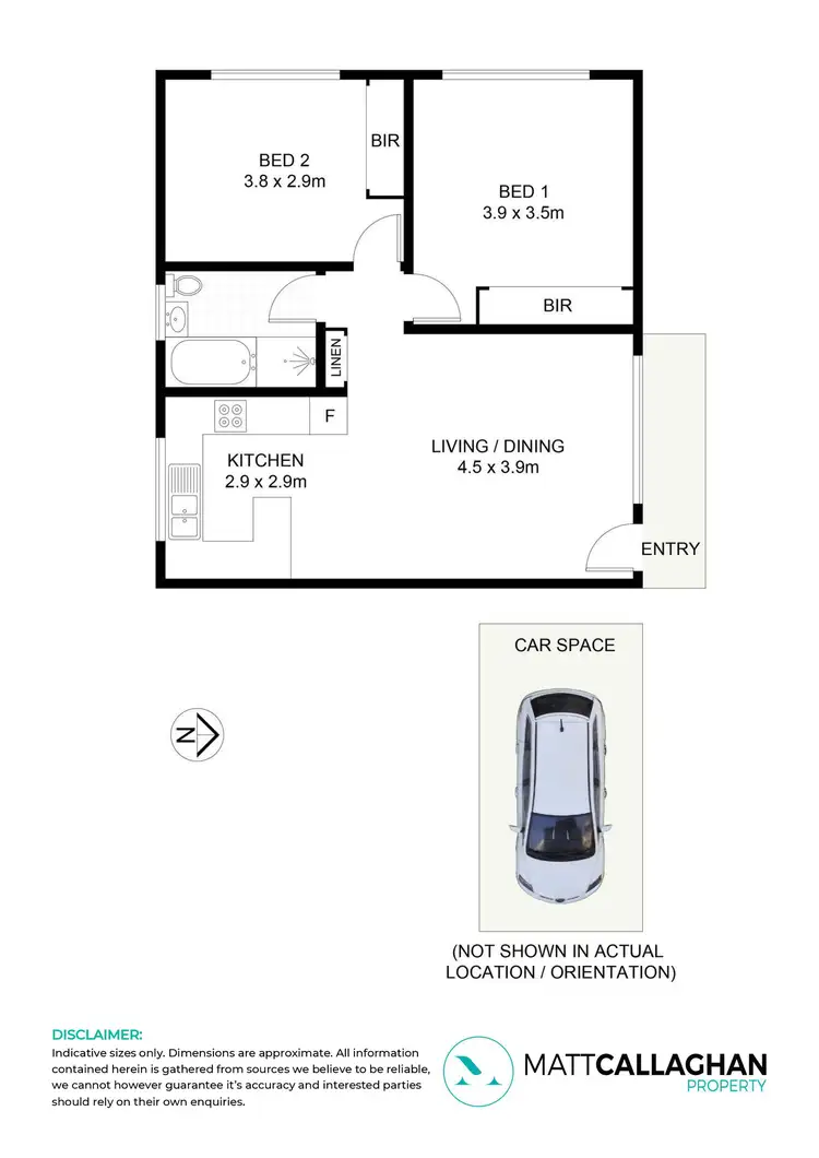 Floorplan of Homely unit listing, 1/46 Kurnell Road, Cronulla NSW 2230