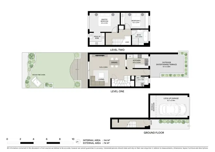 Floorplan of Homely townhouse listing, 4/24 Toronto Parade, Sutherland NSW 2232