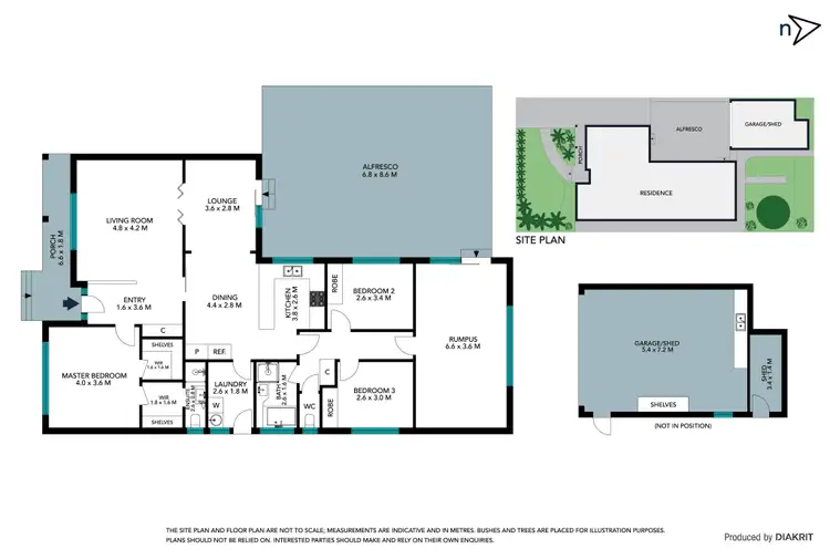 Floorplan of Homely house listing, 15 Kilby Close, Epping VIC 3076