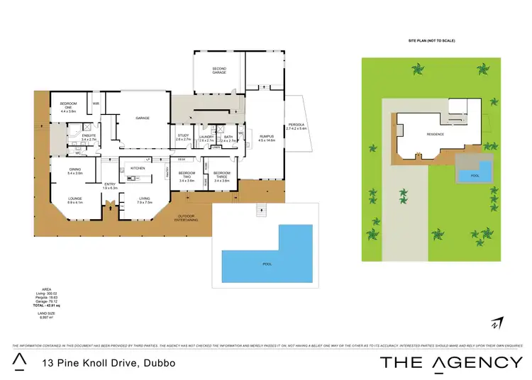 Floorplan of Homely house listing, 13 Pine Knoll Drive, Dubbo NSW 2830