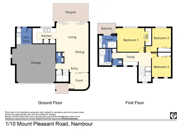 Floorplan of Homely townhouse listing, 1/10 Mount Pleasant Road, Nambour QLD 4560
