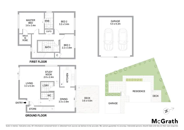Floorplan of Homely townhouse listing, 18/53 Burdett Street, Hornsby NSW 2077