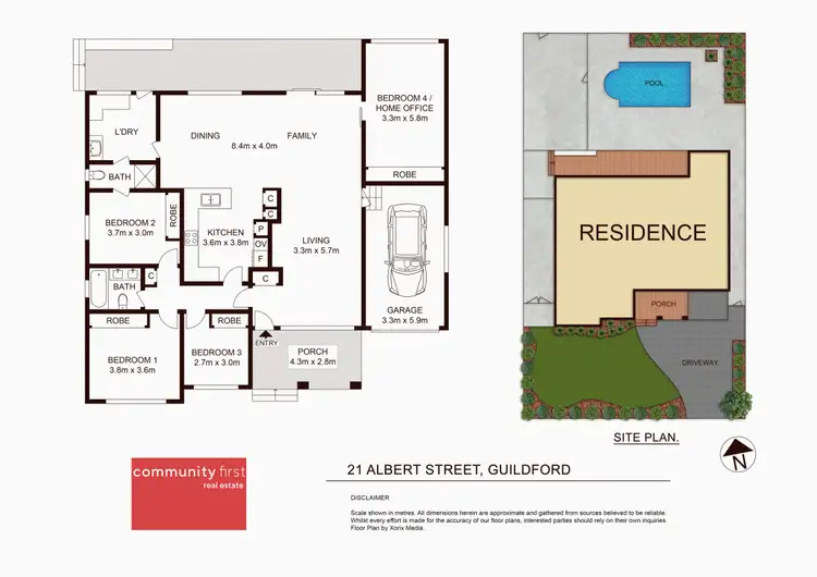 Floorplan of Homely house listing, 21 Albert Street, Guildford NSW 2161