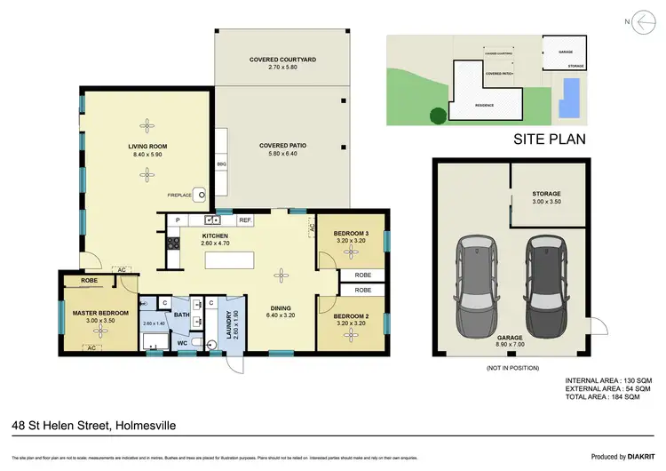 Floorplan of Homely house listing, 48 St Helen Street, Holmesville NSW 2286