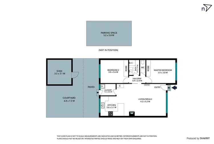 Floorplan of Homely unit listing, 7/421 High Street, Lalor VIC 3075
