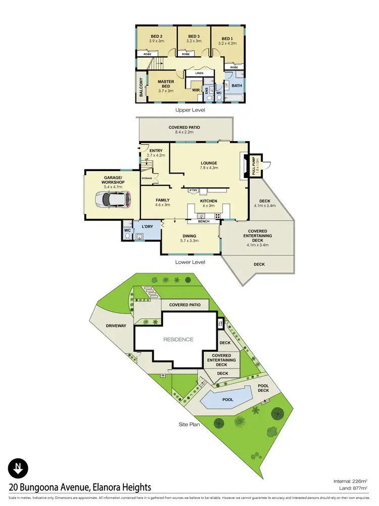 Floorplan of Homely house listing, 20 Bungoona Avenue, Elanora Heights NSW 2101