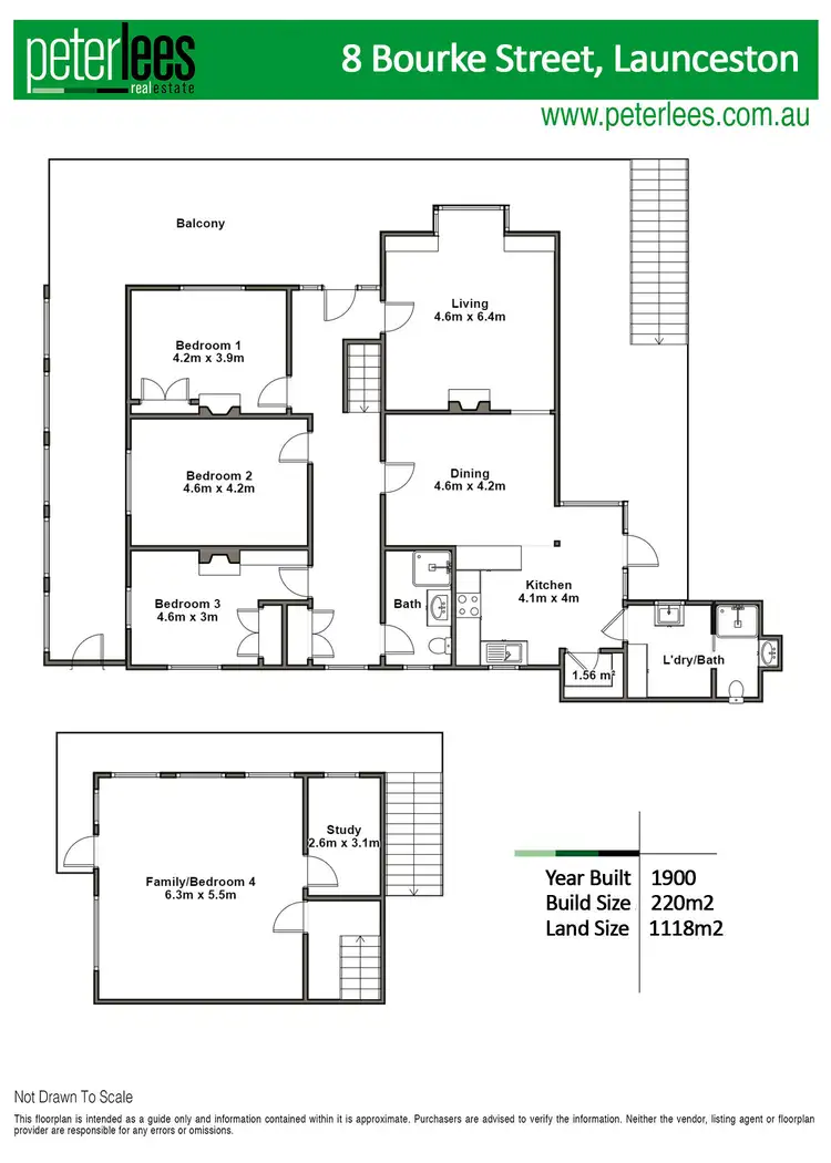 Floorplan of Homely house listing, 8 Bourke Street, Launceston TAS 7250