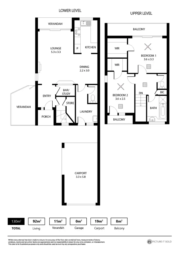 Floorplan of Homely unit listing, 14/166 Sportsmans Drive, West Lakes SA 5021