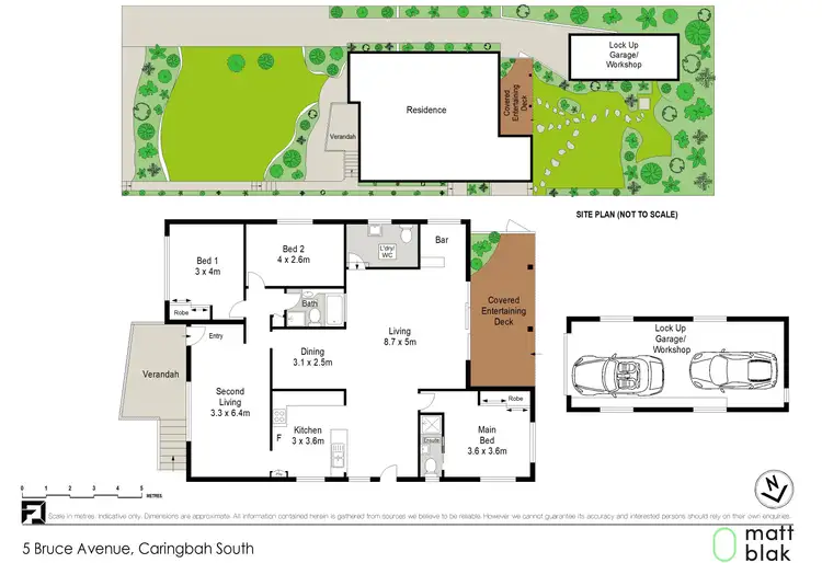 Floorplan of Homely house listing, 5 Bruce Avenue, Caringbah South NSW 2229
