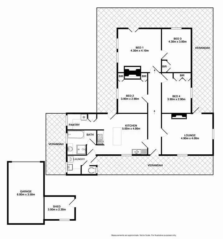 Floorplan of Homely house listing, 15 Finch Street, Beechworth VIC 3747