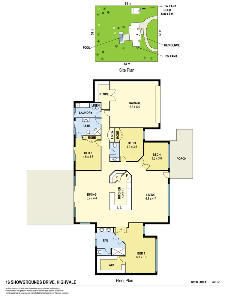 Floorplan of Homely house listing, 16 Showgrounds Drive, Highvale QLD 4520