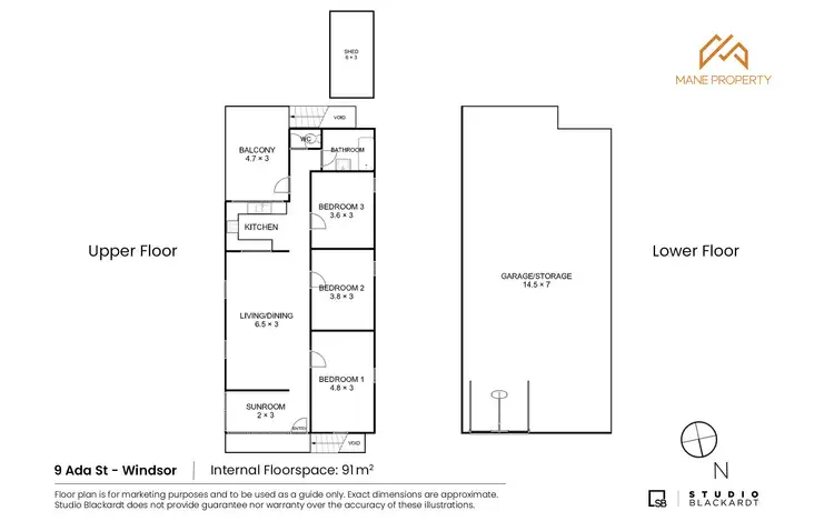 Floorplan of Homely house listing, 9 Ada Street, Windsor QLD 4030