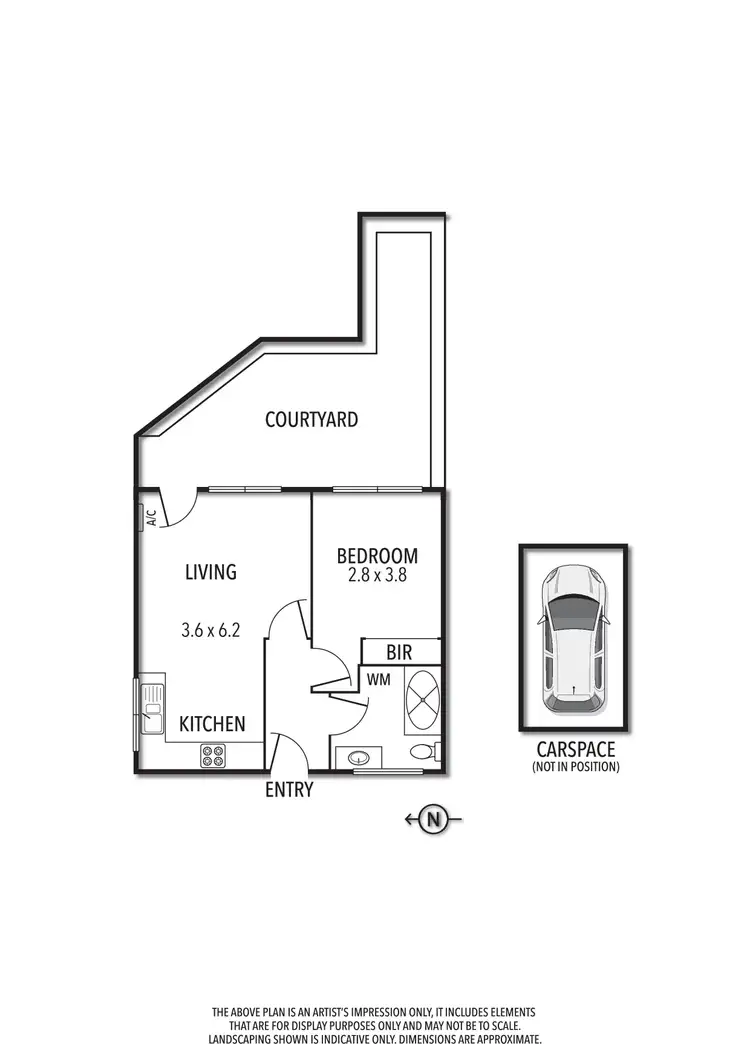Floorplan of Homely apartment listing, 1/35 Grange Road, Fairfield VIC 3078