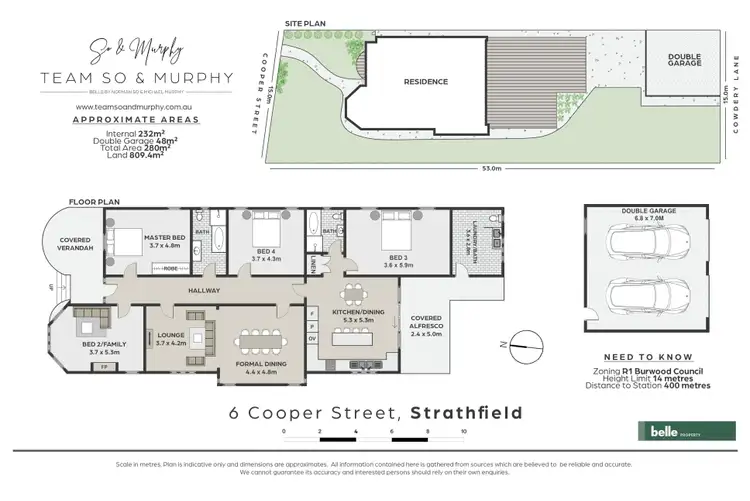 Floorplan of Homely house listing, 6 Cooper Street, Strathfield NSW 2135