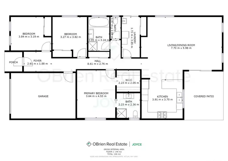 Floorplan of Homely house listing, 113 Greta Road, Wangaratta VIC 3677