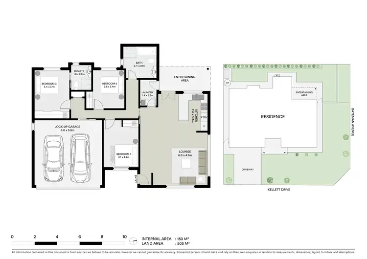 Floorplan of Homely house listing, 8 Kellett Drive, Mudgee NSW 2850