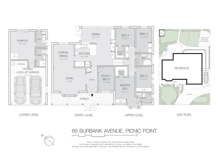 Floorplan of Homely house listing, 66 Burbank Avenue, Picnic Point NSW 2213