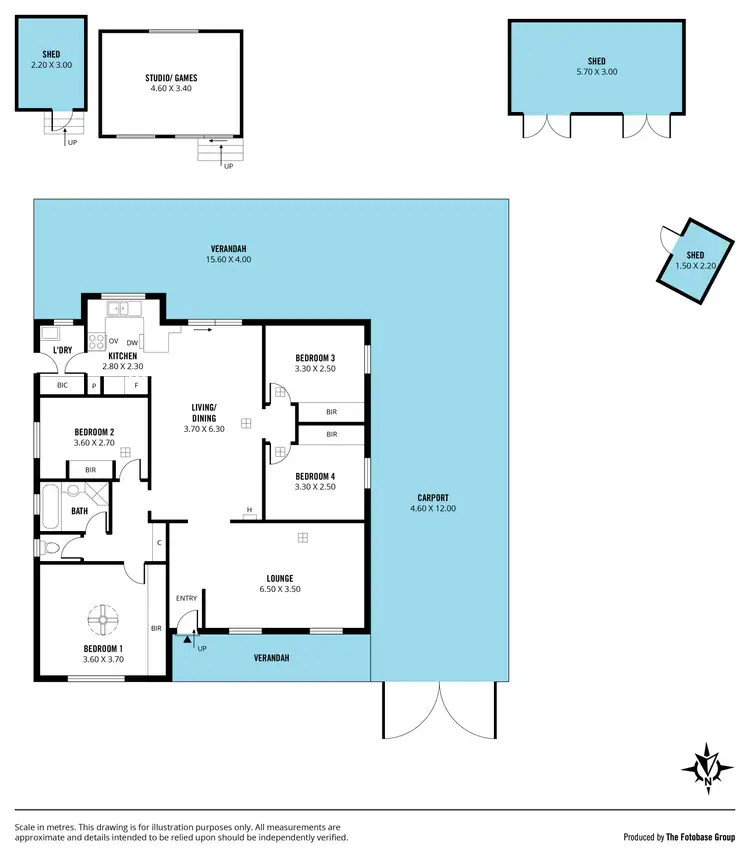 Floorplan of Homely house listing, 22 Nash Street, Happy Valley SA 5159