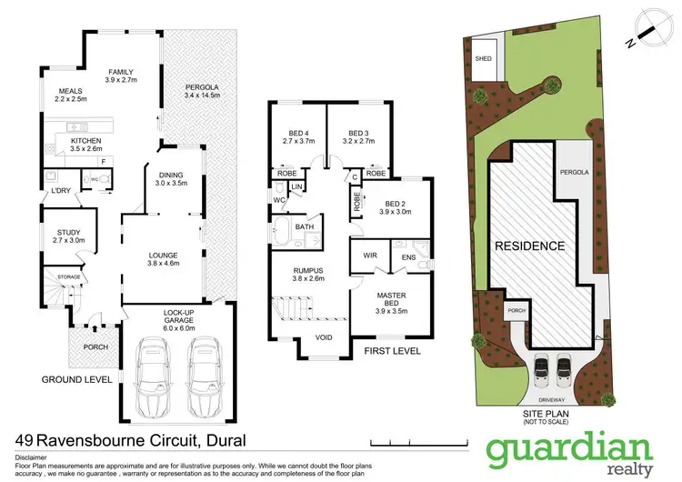 Floorplan of Homely house listing, 49 Ravensbourne Circuit, Dural NSW 2158