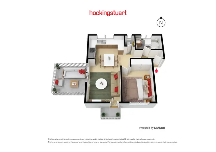 Floorplan of Homely apartment listing, 8/114 Commercial Road, Footscray VIC 3011