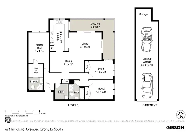 Floorplan of Homely apartment listing, 6/4-6 Ingalara Avenue, Cronulla NSW 2230