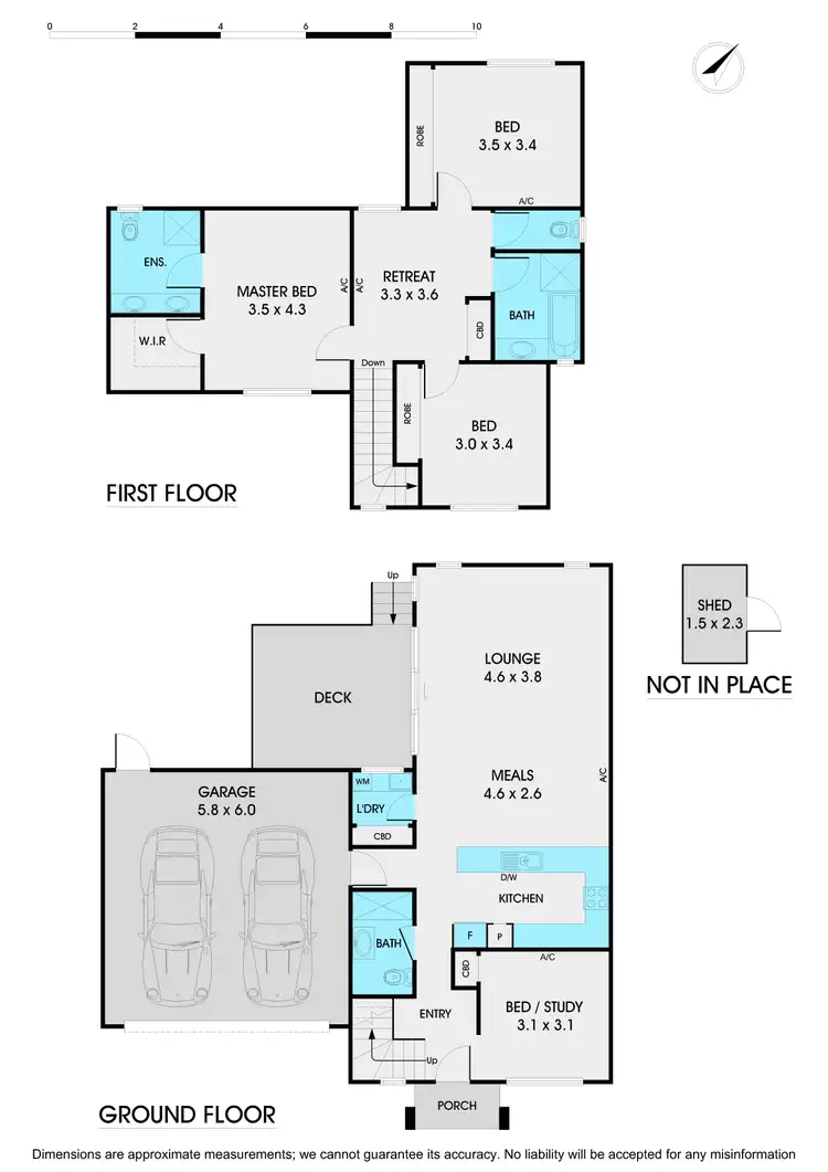 Floorplan of Homely townhouse listing, 6/36 Cavendish Avenue, Wantirna VIC 3152