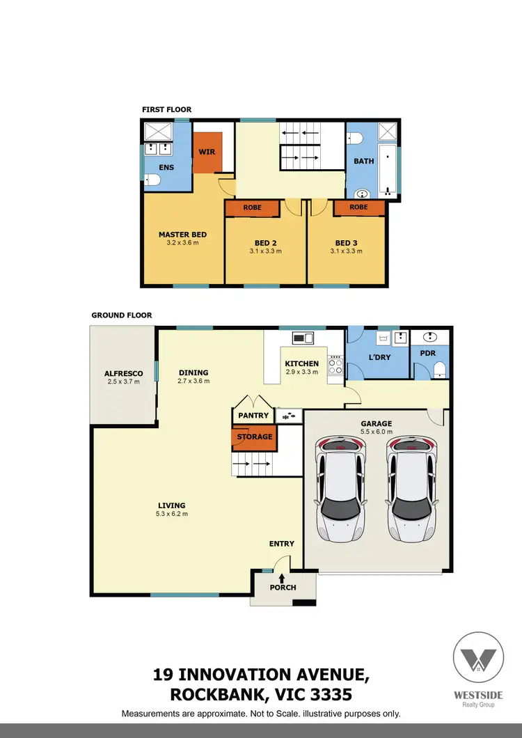 Floorplan of Homely house listing, 19 Innovation Avenue, Rockbank VIC 3335
