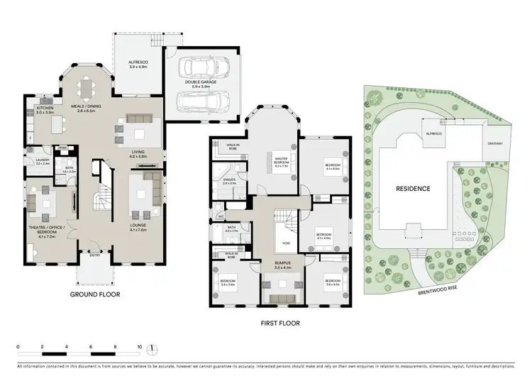 Floorplan of Homely house listing, 18 Brentwood Rise, Eltham VIC 3095