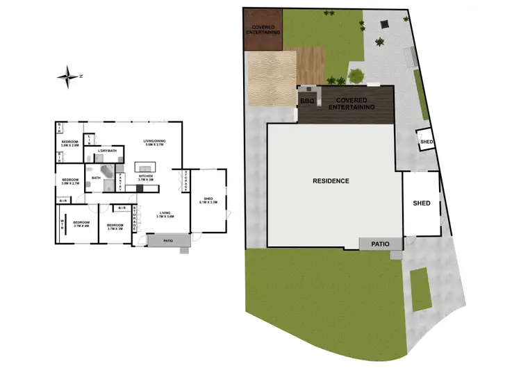 Floorplan of Homely house listing, 2 Raphael Place, Old Toongabbie NSW 2146