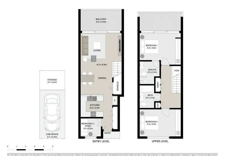 Floorplan of Homely apartment listing, 18/57 Rothschild Avenue, Rosebery NSW 2018